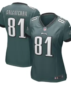 Grant Calcaterra Philadelphia Eagles Nike Women's Game Player Jersey - Midnight Green