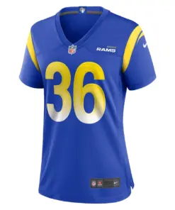 Grant Haley Los Angeles Rams Nike Women's Game Player Jersey - Royal Blue - Image 3