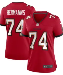 Grant Hermanns Tampa Bay Buccaneers Nike Women's Home Game Player Jersey - Red