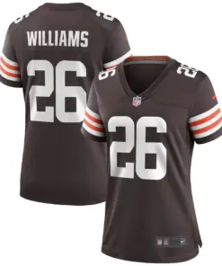 Greedy Williams Cleveland Browns Nike Women's Game Jersey - Brown