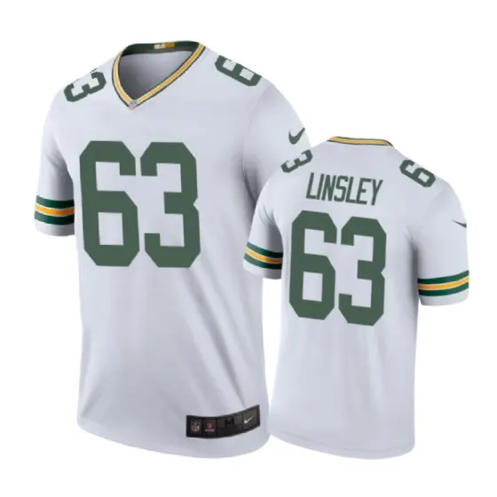 Corey Linsley Green Bay Packers Nike Color Rush Jersey - White