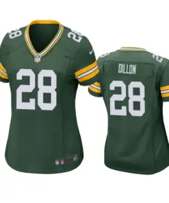 A.J. Dillon Green Bay Packers Nike Women's 2020 NFL Draft Game Jersey - Kelly Green