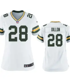 A.J. Dillon Green Bay Packers Nike Women's 2020 NFL Draft Game Jersey - White