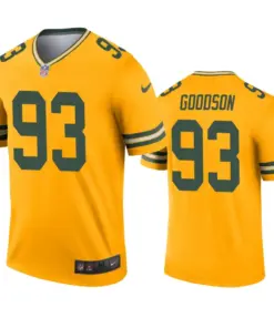B.J. Goodson Green Bay Packers Nike Inverted Legend Jersey - Gold