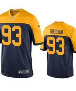 B.J. Goodson Green Bay Packers Nike Throwback Game Jersey - Navy