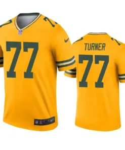 Billy Turner Green Bay Packers Nike Inverted Legend Jersey - Gold