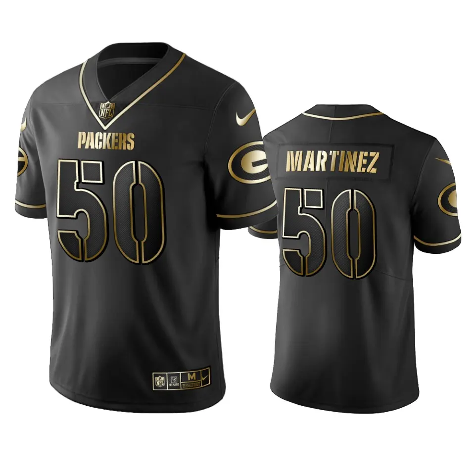 Blake Martinez Green Bay Packers Nike 2019 Golden Edition Vapor Untouchable Limited Jersey - Anthracite