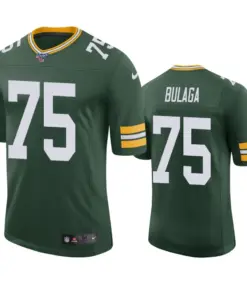 Bryan Bulaga Green Bay Packers Nike 100th Season Vapor Limited Jersey - Kelly Green
