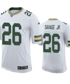 Darnell Savage Jr. Green Bay Packers Nike 100th Season Vapor Limited Jersey - White
