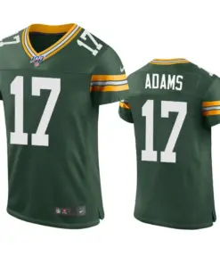Davante Adams Green Bay Packers Nike 100th Season Vapor Elite Jersey - Kelly Green