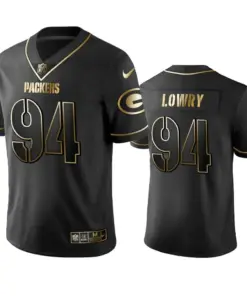 Dean Lowry Green Bay Packers Nike 2019 Golden Edition Vapor Untouchable Limited Jersey - Black