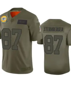Jace Sternberger Green Bay Packers Nike 2019 Salute to Service Limited Jersey - Olive
