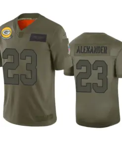 Jaire Alexander Green Bay Packers Nike 2019 Salute to Service Limited Jersey - Olive