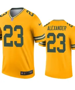 Jaire Alexander Green Bay Packers Nike Inverted Legend Jersey - Gold