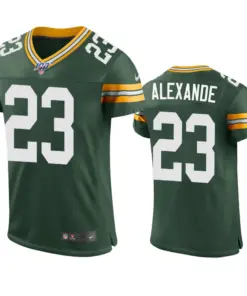 Jaire Alexander Green Bay Packers Nike 100th Season Vapor Elite Jersey - Kelly Green