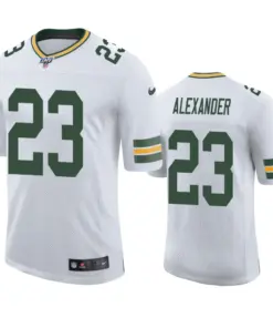 Jaire Alexander Green Bay Packers Nike 100th Season Vapor Limited Jersey - White