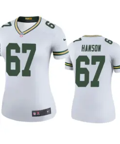 Jake Hanson Green Bay Packers Nike Women's Color Rush Legend Jersey - White