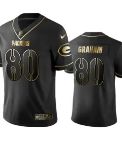 Jimmy Graham Green Bay Packers Nike 2019 Golden Edition Vapor Untouchable Limited Jersey - Anthracite