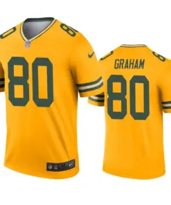 Jimmy Graham Green Bay Packers Nike Inverted Legend Jersey - Gold