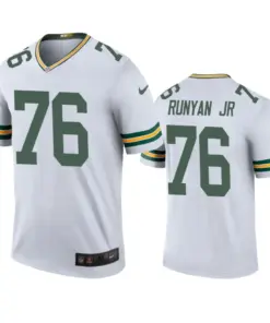 Jon Runyan Jr. Green Bay Packers Nike Color Rush Legend Jersey - White