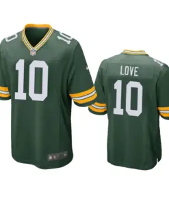 Jordan Love Green Bay Packers Nike 2020 NFL Draft Game Jersey - Kelly Green