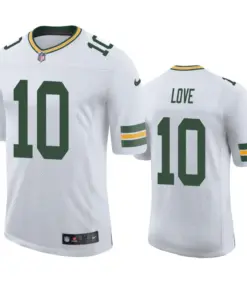 Jordan Love Green Bay Packers Nike 2020 NFL Draft Vapor Limited Jersey - White
