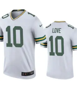 Jordan Love Green Bay Packers Nike Color Rush Legend Jersey - White
