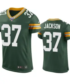 Josh Jackson Green Bay Packers Nike 100th Season Vapor Elite Jersey - Kelly Green