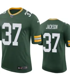 Josh Jackson Green Bay Packers Nike 100th Season Vapor Limited Jersey - Kelly Green