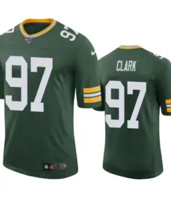 Kenny Clark Green Bay Packers Nike 100th Season Vapor Limited Jersey - Kelly Green