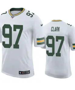 Kenny Clark Green Bay Packers Nike 100th Season Vapor Limited Jersey - White