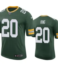 Kevin King Green Bay Packers Nike 100th Season Vapor Limited Jersey - Kelly Green