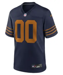 Alternative view of Green Bay Packers Nike Alternate Custom Game Jersey Mens - Navy