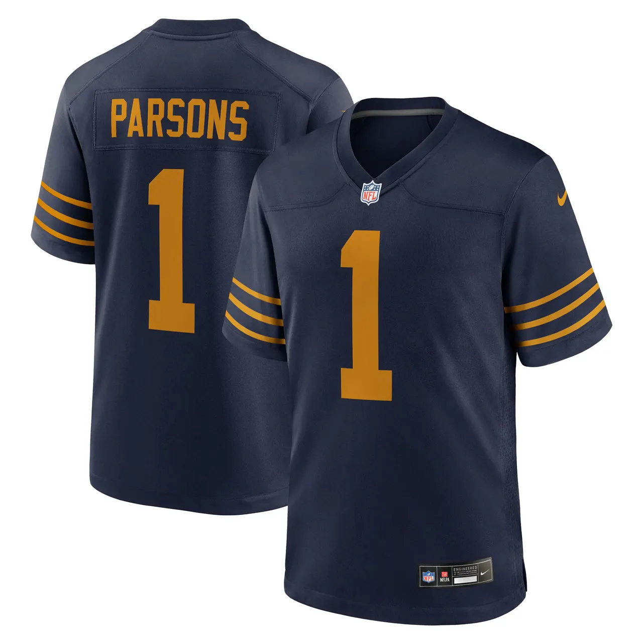 Micah Parsons Green Bay Packers Nike Alternate Game Jersey - Navy - Micah Parsons Mens - Navy