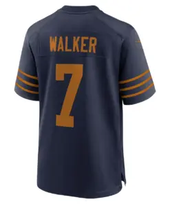 Quay Walker Green Bay Packers Nike Alternate Game Jersey - Navy - Quay Walker Mens - Navy - Image 3