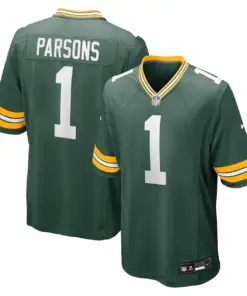 Micah Parsons Green Bay Packers Nike Home Game Jersey Mens - Kelly Green