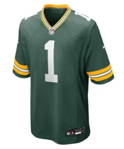 Alternative view of Micah Parsons Green Bay Packers Nike Home Game Jersey Mens - Kelly Green