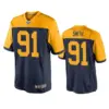Preston Smith Green Bay Packers Nike Throwback 100th Season Jersey - Navy