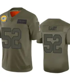 Rashan Gary Green Bay Packers Nike 2019 Salute to Service Limited Jersey - Olive