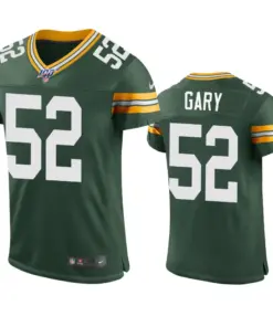 Rashan Gary Green Bay Packers Nike 100th Season Vapor Elite Jersey - Kelly Green
