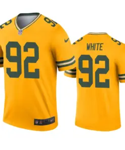 Reggie White Green Bay Packers Nike Inverted Legend Jersey - Gold