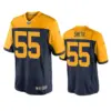Za'Darius Smith Green Bay Packers Nike Throwback 100th Season Jersey - Navy