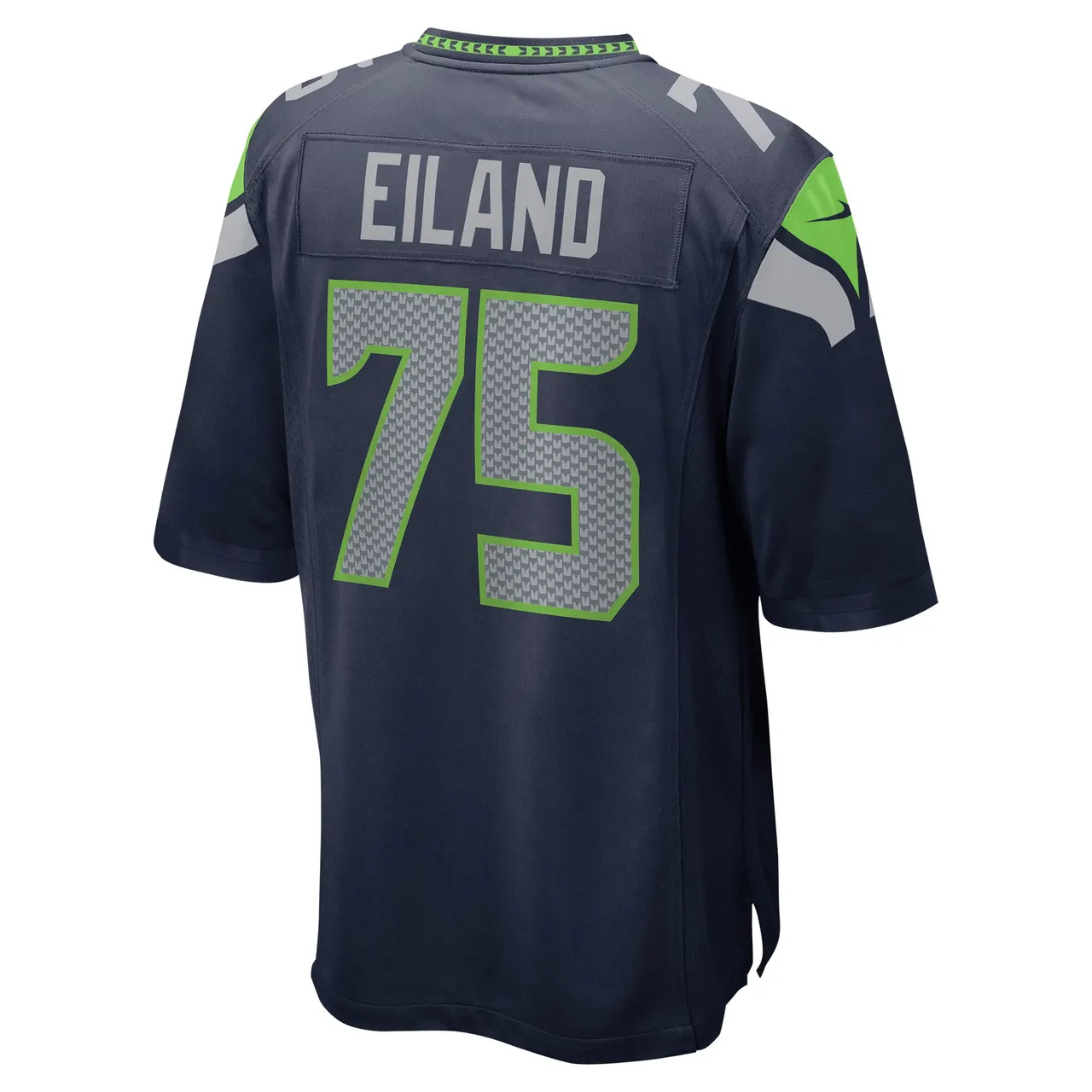 Greg Eiland Seattle Seahawks Nike Game Jersey - College Navy - Image 4