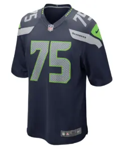 Greg Eiland Seattle Seahawks Nike Game Jersey - College Navy - Image 3