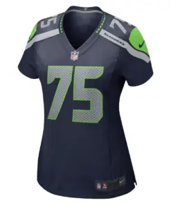 Greg Eiland Seattle Seahawks Nike Women's Game Jersey - College Navy - Image 3