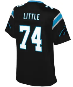 Greg Little Carolina Panthers NFL Pro Line Women's Player Jersey - Black - Image 3