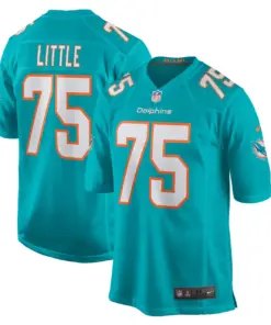Greg Little Miami Dolphins Nike Game Jersey - Aqua - Image 2