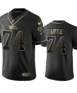 Greg Little Carolina Panthers Nike Golden Edition Vapor Limited Jersey - Black