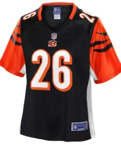 Greg Mabin Cincinnati Bengals NFL Pro Line Women's Team Color Player Jersey - Black - Image 2