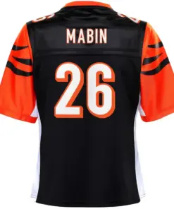 Greg Mabin Cincinnati Bengals NFL Pro Line Women's Team Color Player Jersey - Black - Image 3